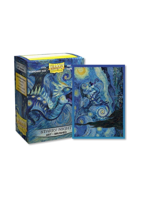 龍盾卡套 | Dragon Shield Card Sleeves | 100 Standard Size | Starry Night