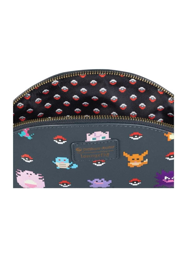 Pokemon Center Bag|Pokemon Block Art Wrist Clutch by Loungefly
