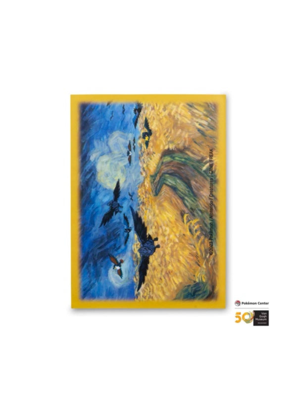 美版 PTCG 卡套|Van Gogh Museum: Corviknight Inspired by Wheatfield with Crows Card Sleeves