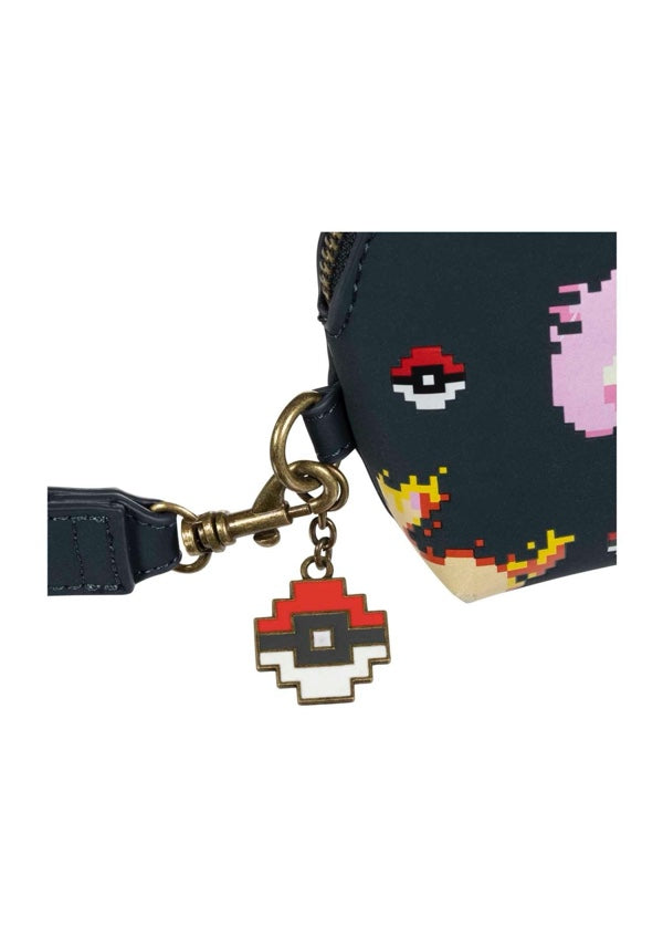 Pokemon Center Bag|Pokemon Block Art Wrist Clutch by Loungefly