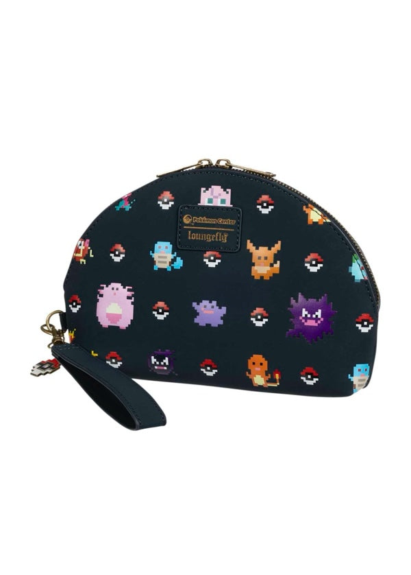 Pokemon Center Bag|Pokemon Block Art Wrist Clutch by Loungefly