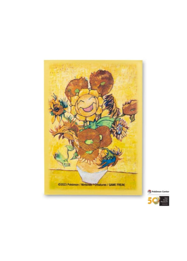 美版 PTCG 卡套|Van Gogh Museum: Sunflora Card Sleeves