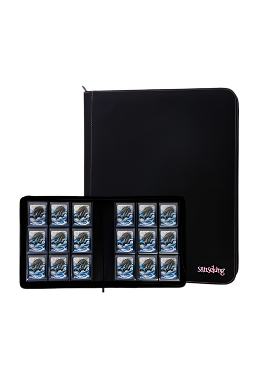 Sanseking 9 Pocket Toploader Binder