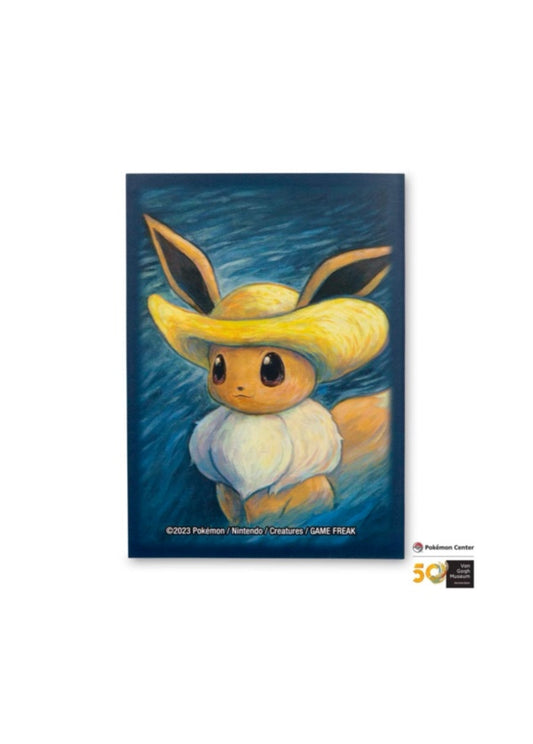 美版 PTCG 卡套｜Van Gogh Museum: Eevee Card Sleeves