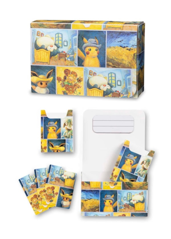 美版 PTCG 卡盒｜Van Gogh Museum: Pokemon Paintings Double Deck Box