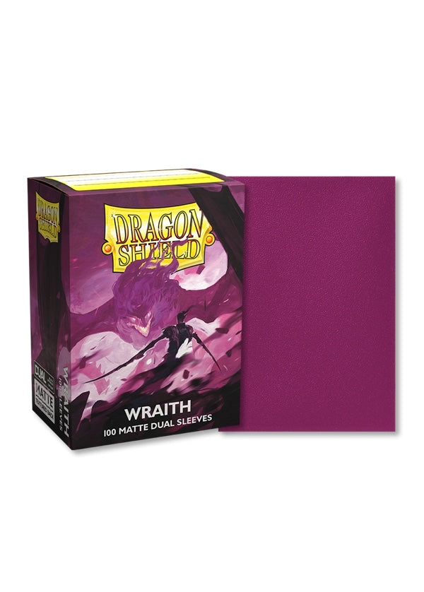 龍盾卡套 ｜ Dragon Shield Card Sleeves | 100 Standard Size | Wraith