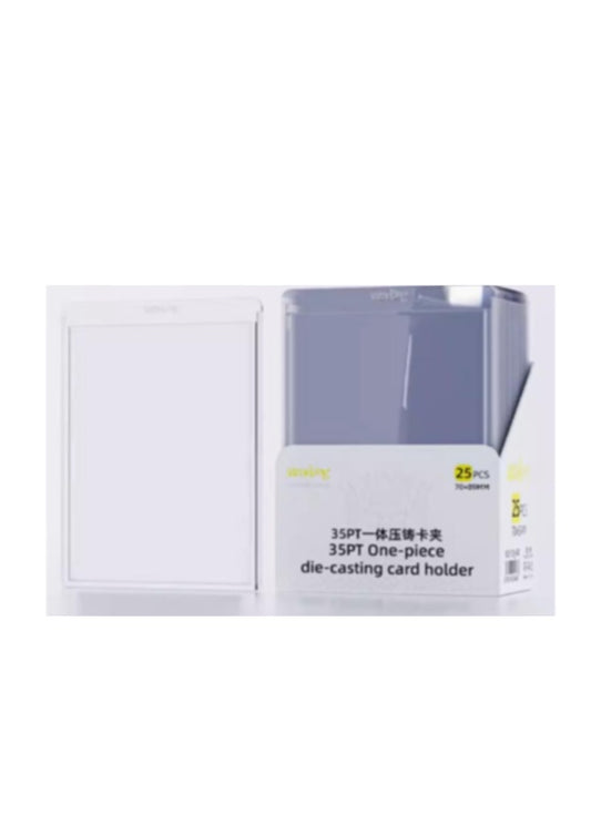 Sanseking | 35 PT One-piece Die- cast Card Holder (Top Loader)
