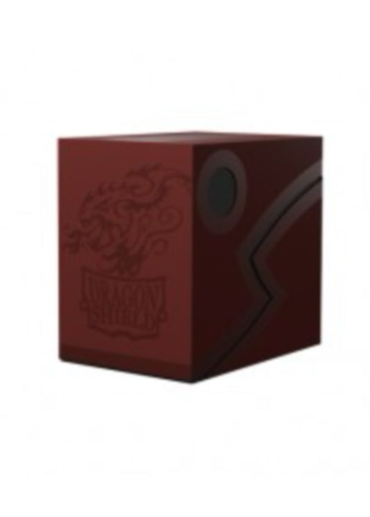 龍盾卡盒｜ Dragon Shield Double Shell Box | Blood Red & Black