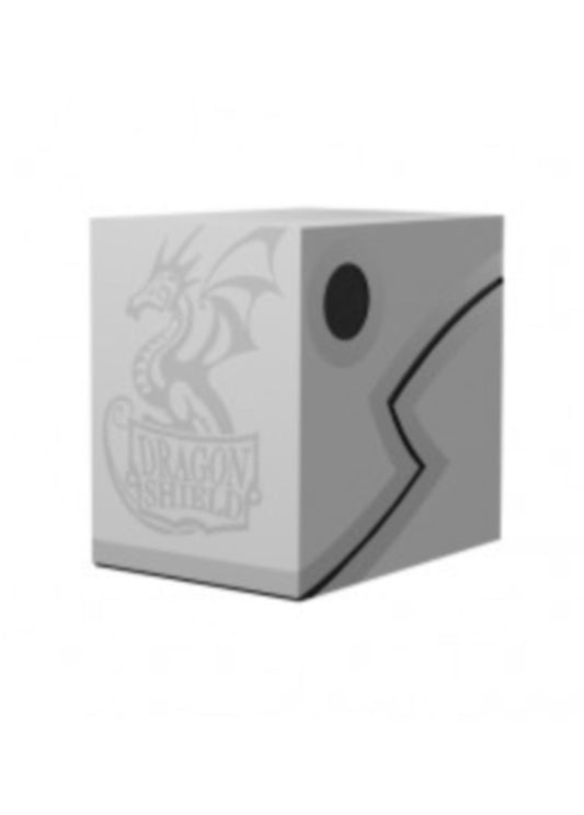 龍盾卡盒｜ Dragon Shield Double Shell Box | Ashen White & Black